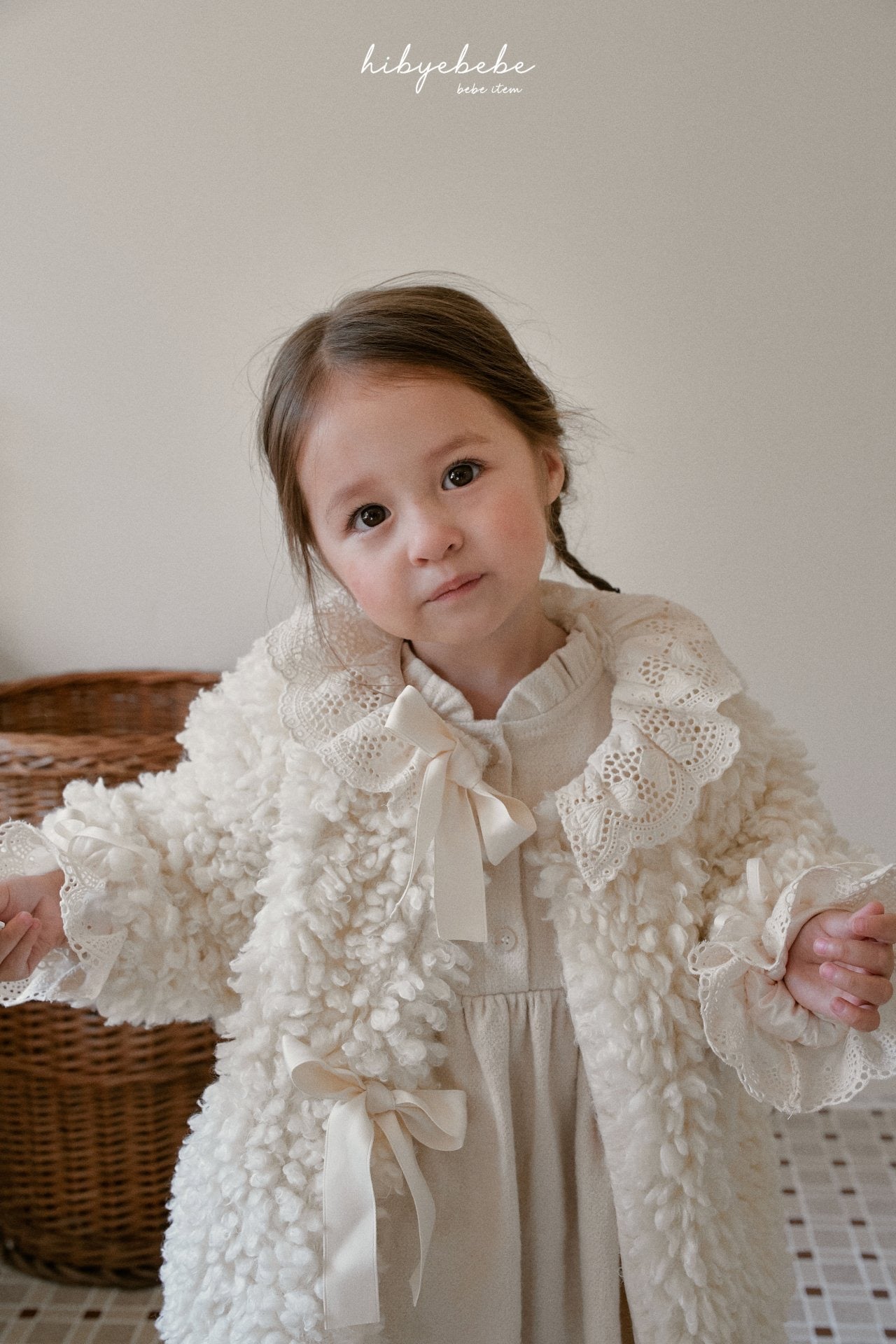 hibyebebe lace cardigan jacket (85-120cm)