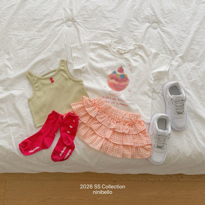 ninibello summer bingsu tee (80-130cm)