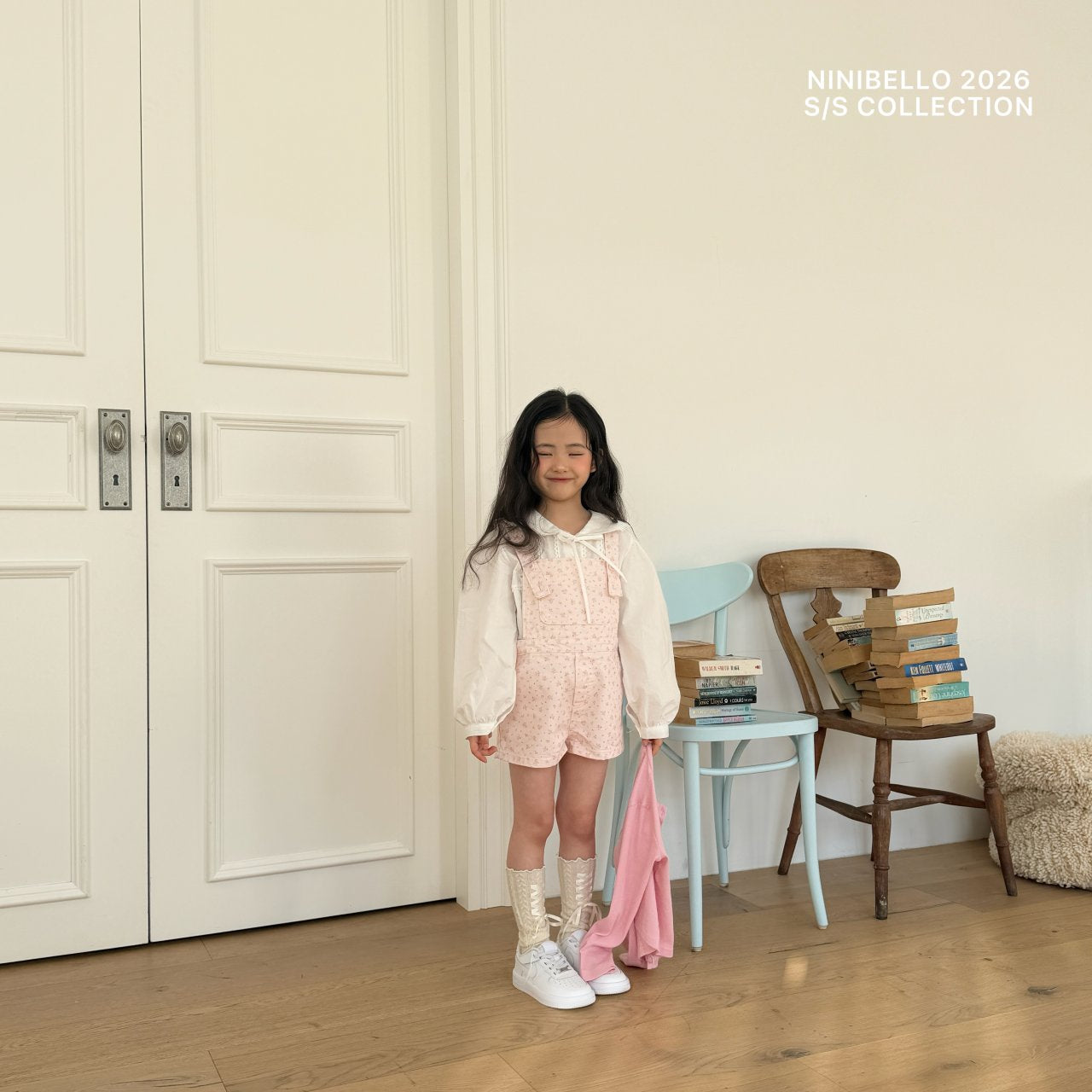 ninibello blooming overalls (80-130cm)