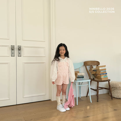 ninibello blooming overalls (80-130cm)