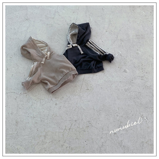 nunubiel lace hood t-shirts (75-120cm)