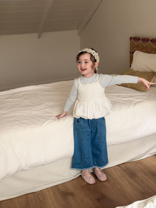 aiai lilac dot inner top set (95-140cm)