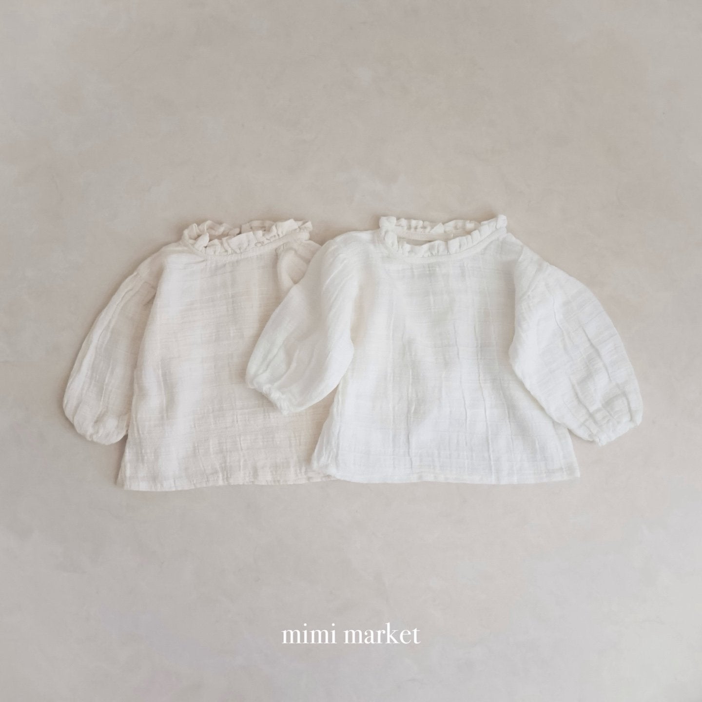 mimi market ella frill blouse (75-90cm)