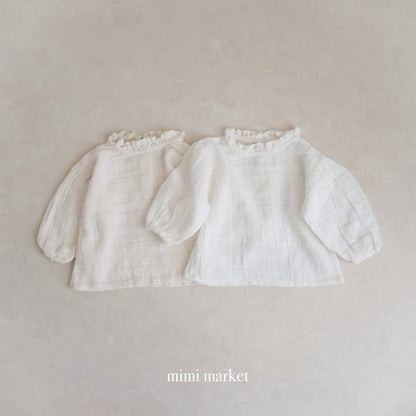 mimi market ella frill blouse (75-90cm)