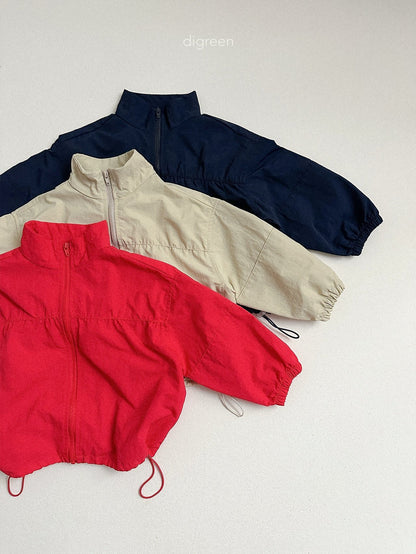 digreen rib windbreaker (85-130cm)