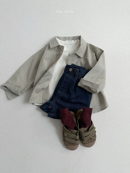 minirobe double collar shirt (70-110cm)