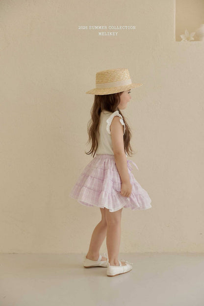 melikey pocari cancan skirt pants (~80-140cm)
