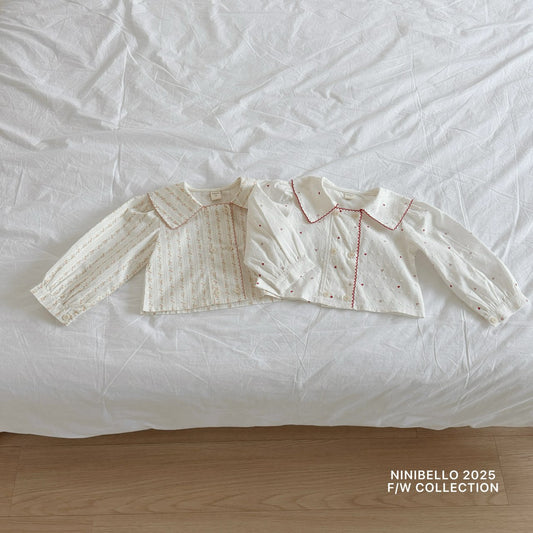 ninibello spring collar blouse (80-130cm)