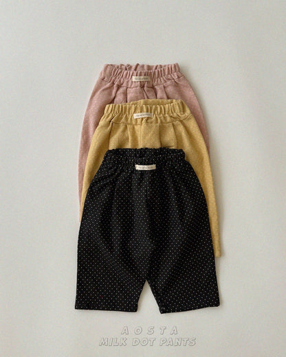 Aosta milk dot pants (~70-115cm)