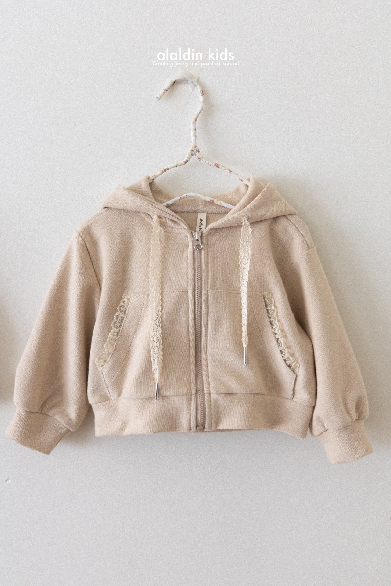 aladin lace hood zip up (75-115cm)