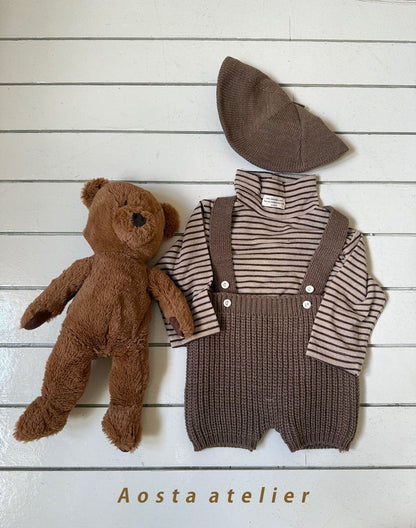 Aosta knit overalls (3-18m)