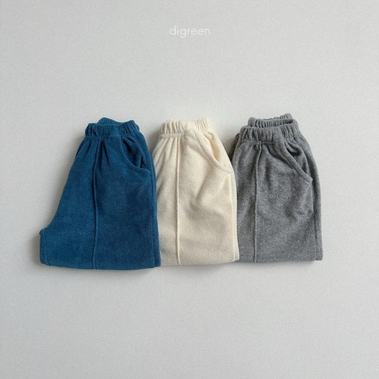 digreen terry jogger pants (90-130cm)