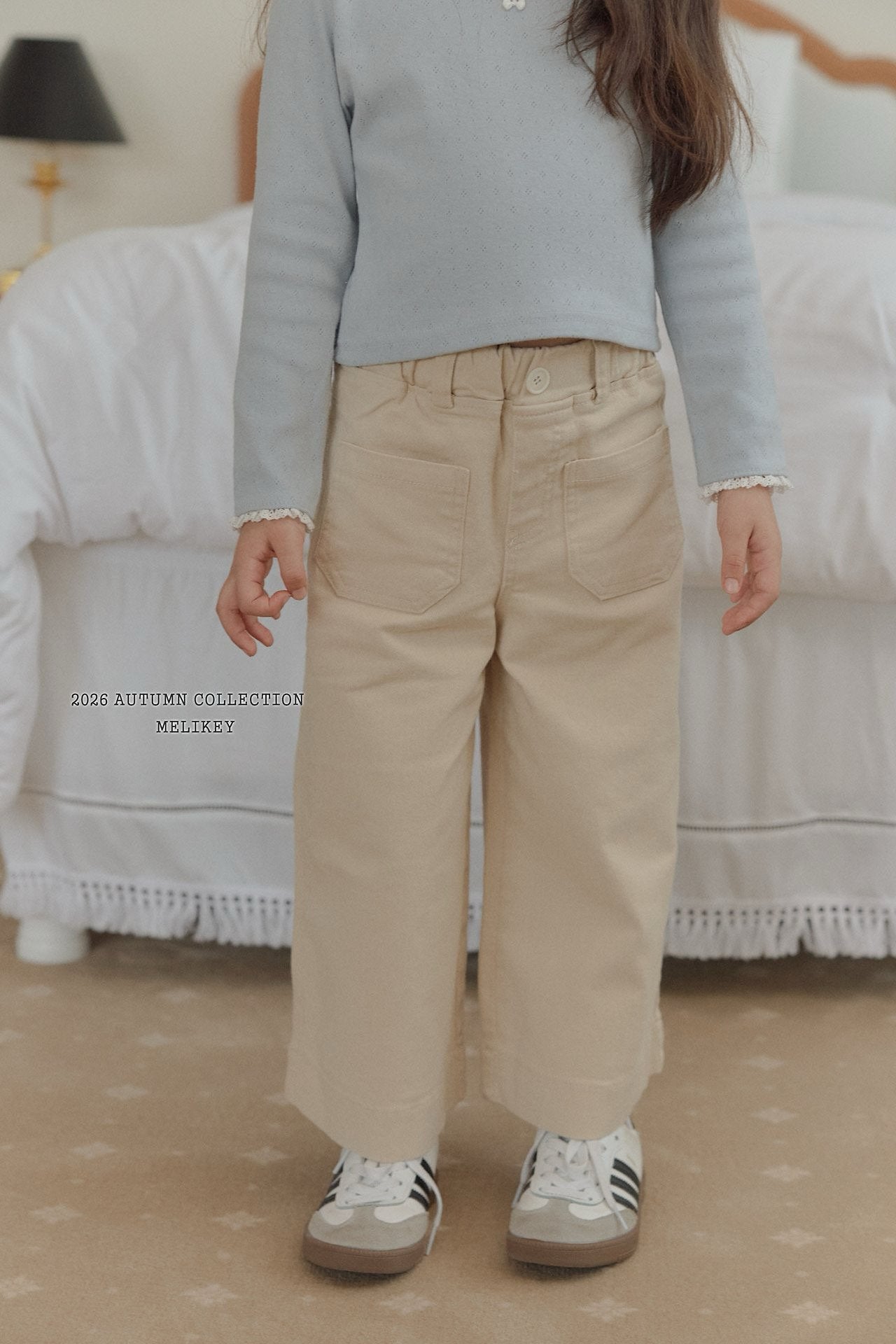 melikey cotton wide pants (~80-140cm)