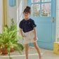 melikey linen frill shorts (80-140cm)