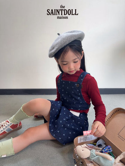 saintdoll cherry jean skirt (90-150cm)