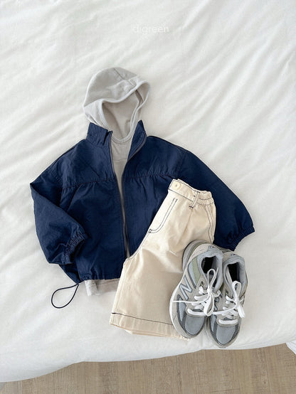 digreen rib windbreaker (85-130cm)
