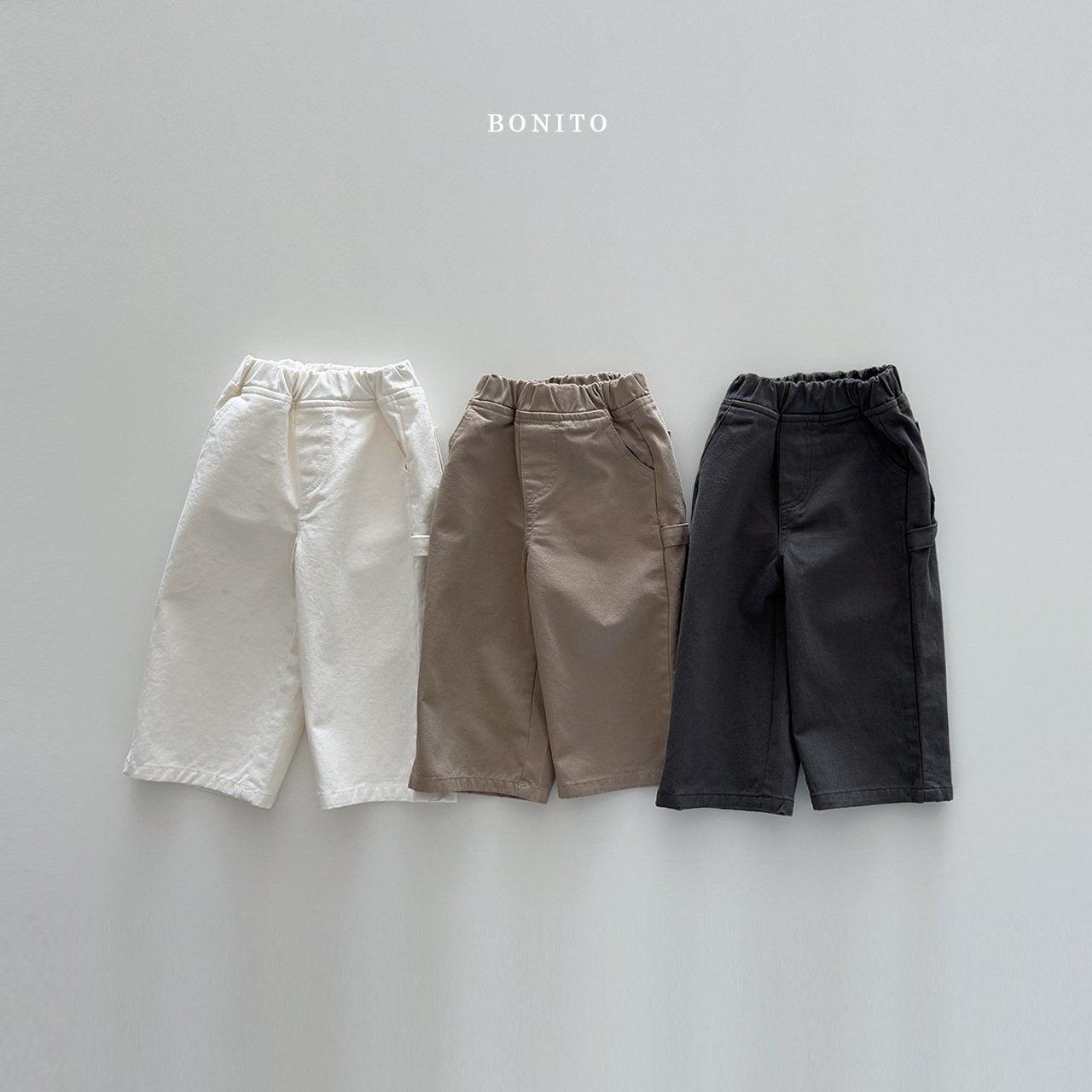 bonito cotton carpenter pants (~80-140cm)