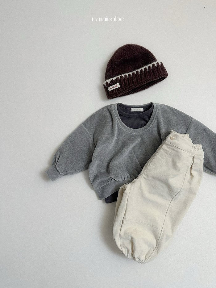 minirobe winter peach jogger (75-110cm)