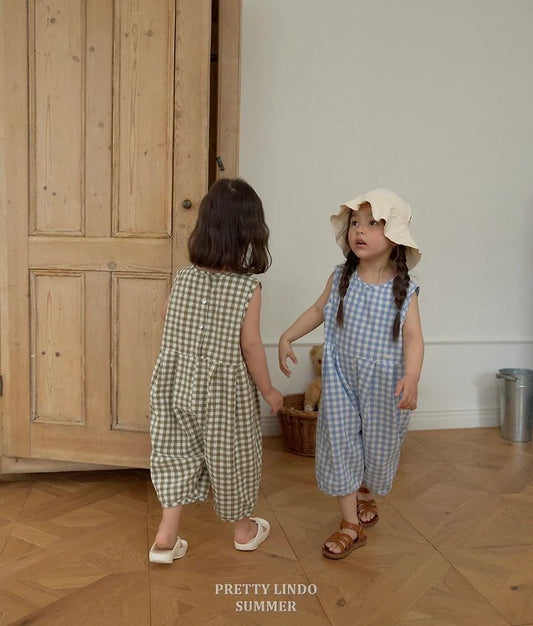 Lindo Check Jumpsuit (85-125cm)