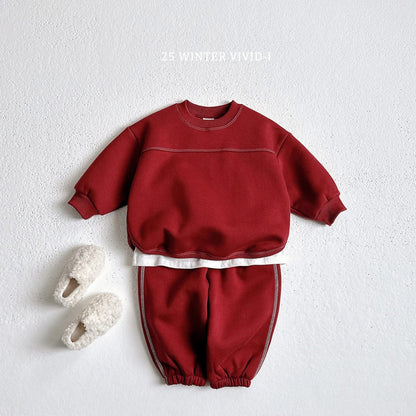 Vivid always look車縫上衣 (75-135cm)