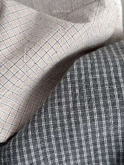 minirobe Modern check overall (70-110cm)