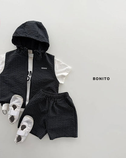 Bonito high vest zip-up set (~80-140cm)