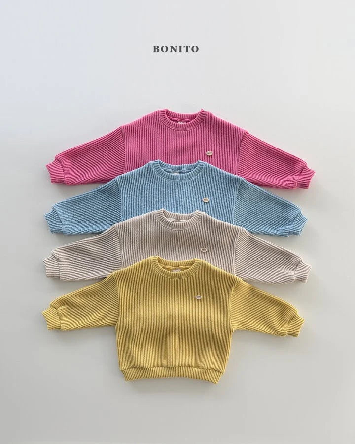 Bonito Pop Knit Sweatshirt (~80-140cm)