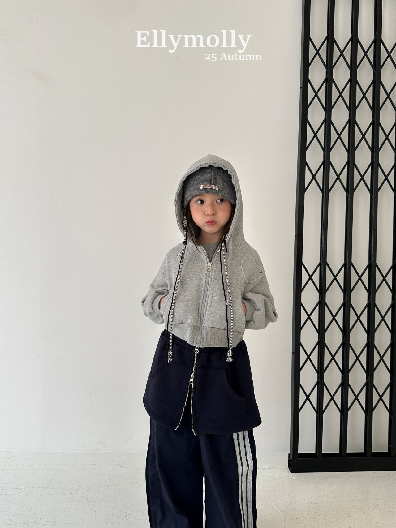 ELLYMOLLY heart pocket hood jp (90-145cm)