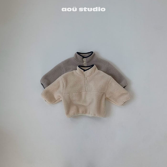 aoustudio teddy anorak (10-48m)