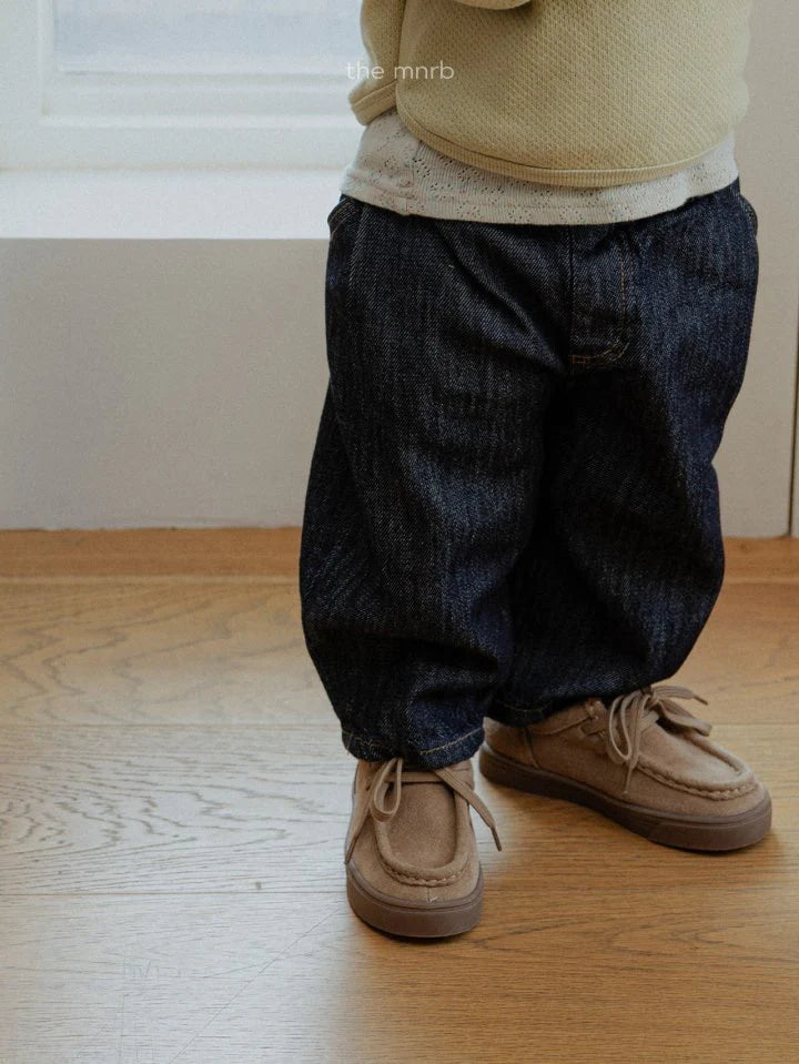 minirobe Turtle pintuck denim (70-110cm)