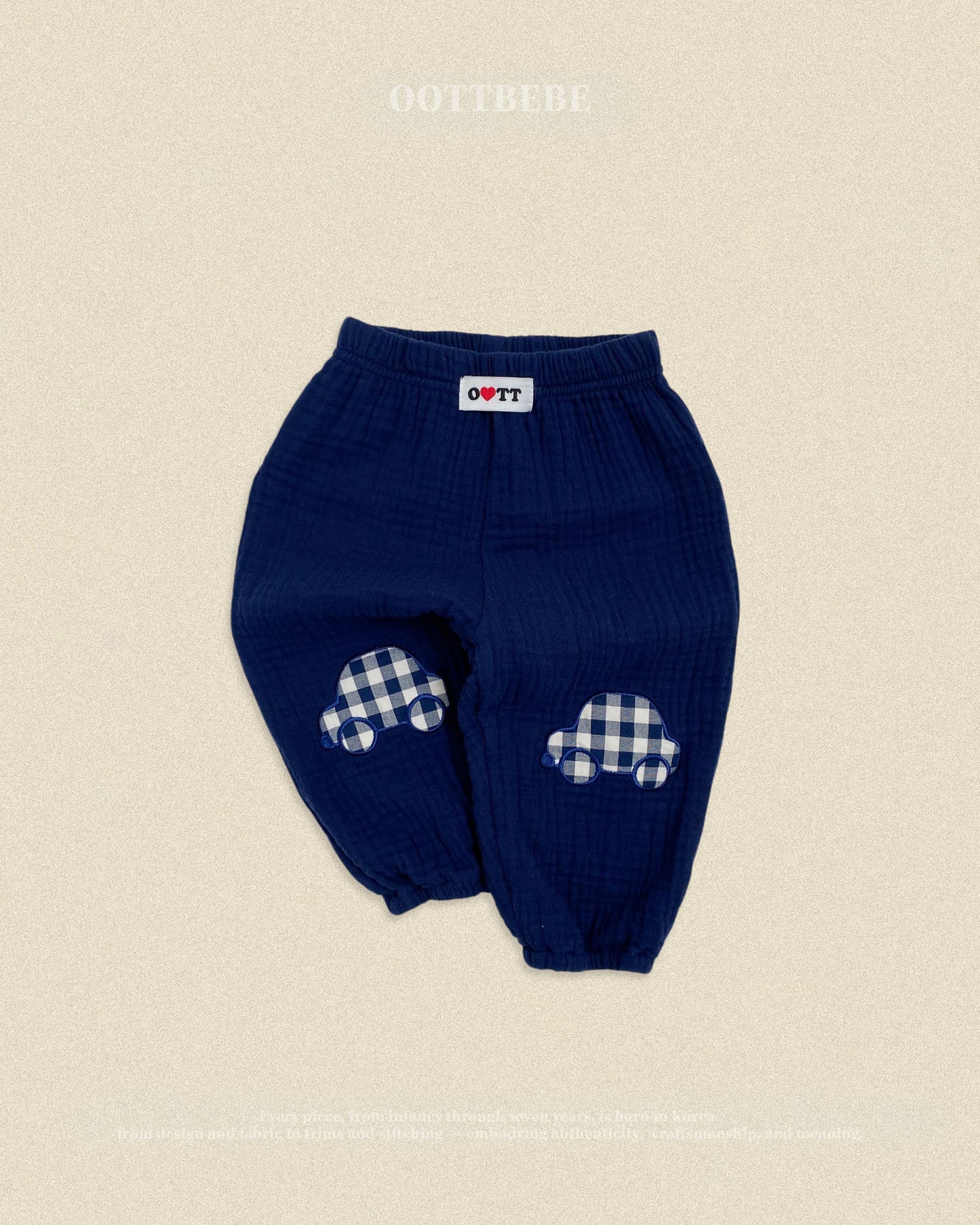 oottbebe car patch pants (65-115cm)