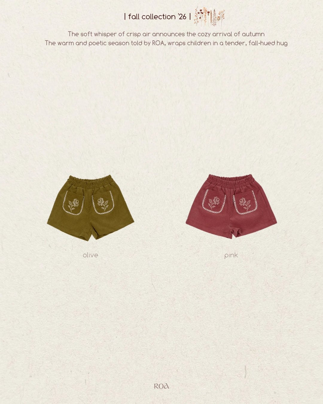 Roa moeli pants (80-120cm)
