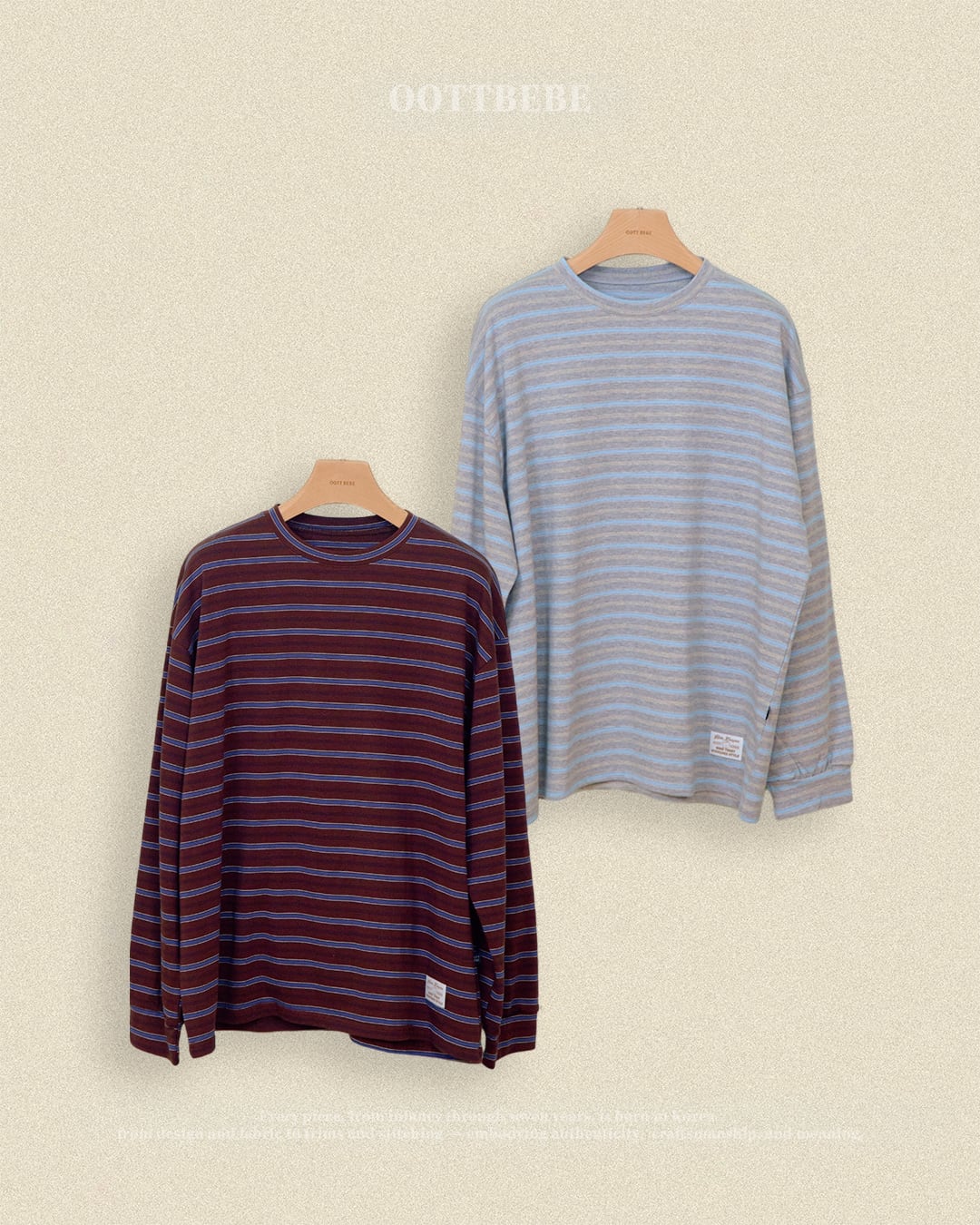 oottbebe classic stripe T (adult)