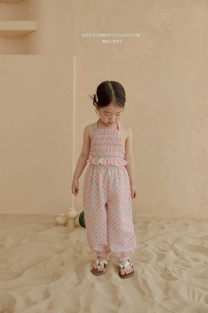melikey jelly flower halter neck (~80-140cm)