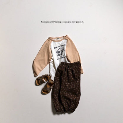 normalplay my home raglan T (75-140cm)