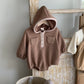 bebeholic button hood suit (Bebe 3-18m)