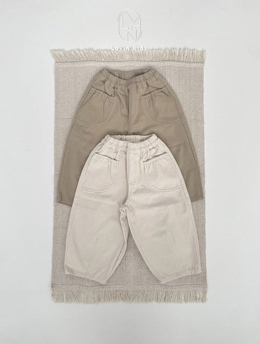 lovin latte pocket pants (80-125cm)