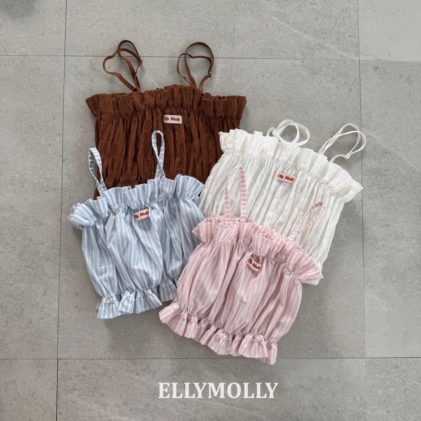 ELLYMOLLY maren frill bustier (90-145cm)