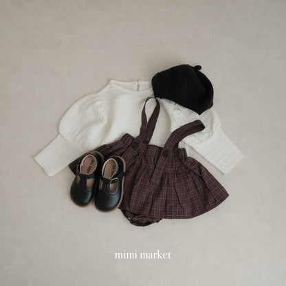 mimi market puff sleeve tee (75-90cm)