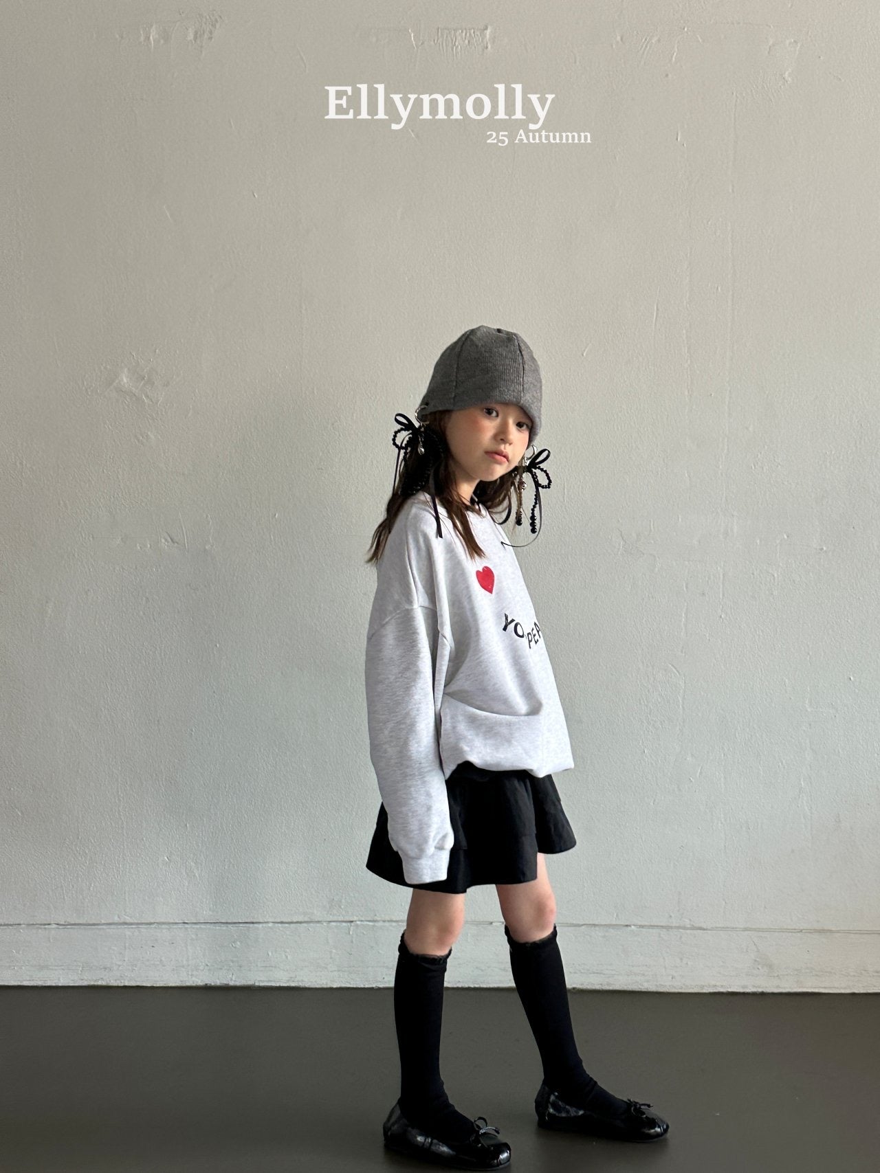 ELLYMOLLY peace heart mtm (90-160cm)