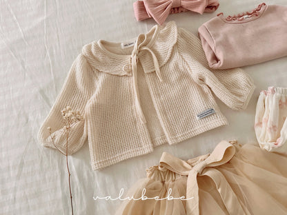valubebe rosy ribbon cradigan (6-24m)
