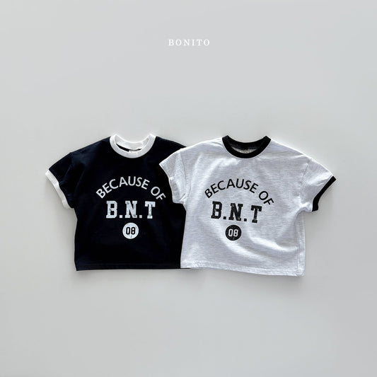 bonito BNT color combination tee (70-140cm)
