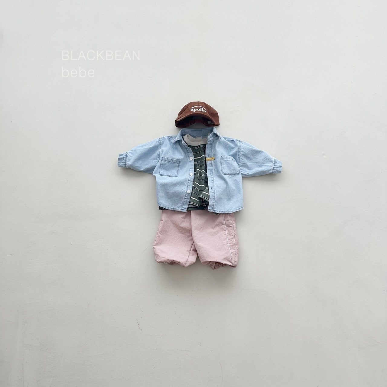 blackbean martin bebe denim shirt(baby)