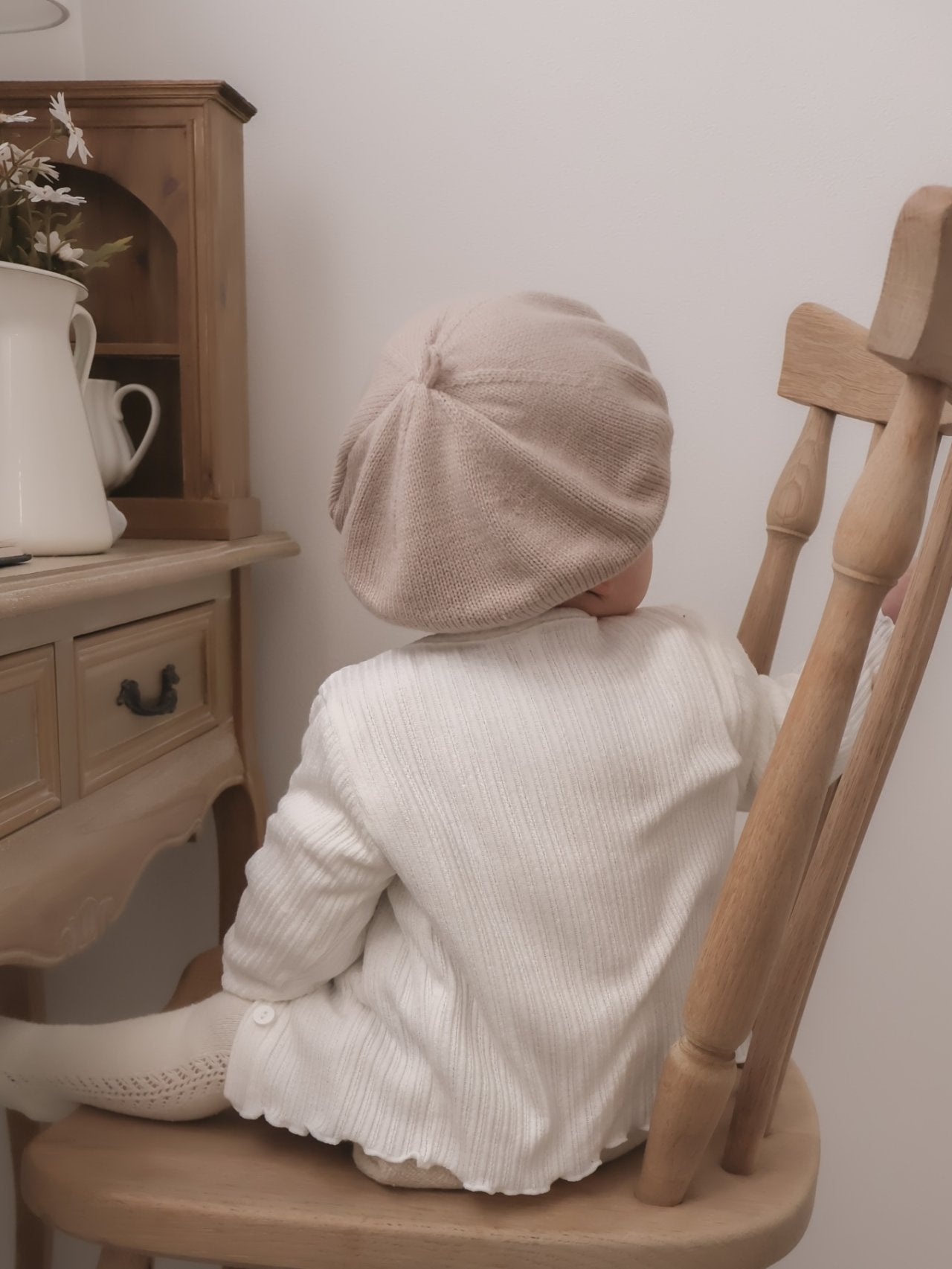 mimi market jacquard cardigan (75-90cm)