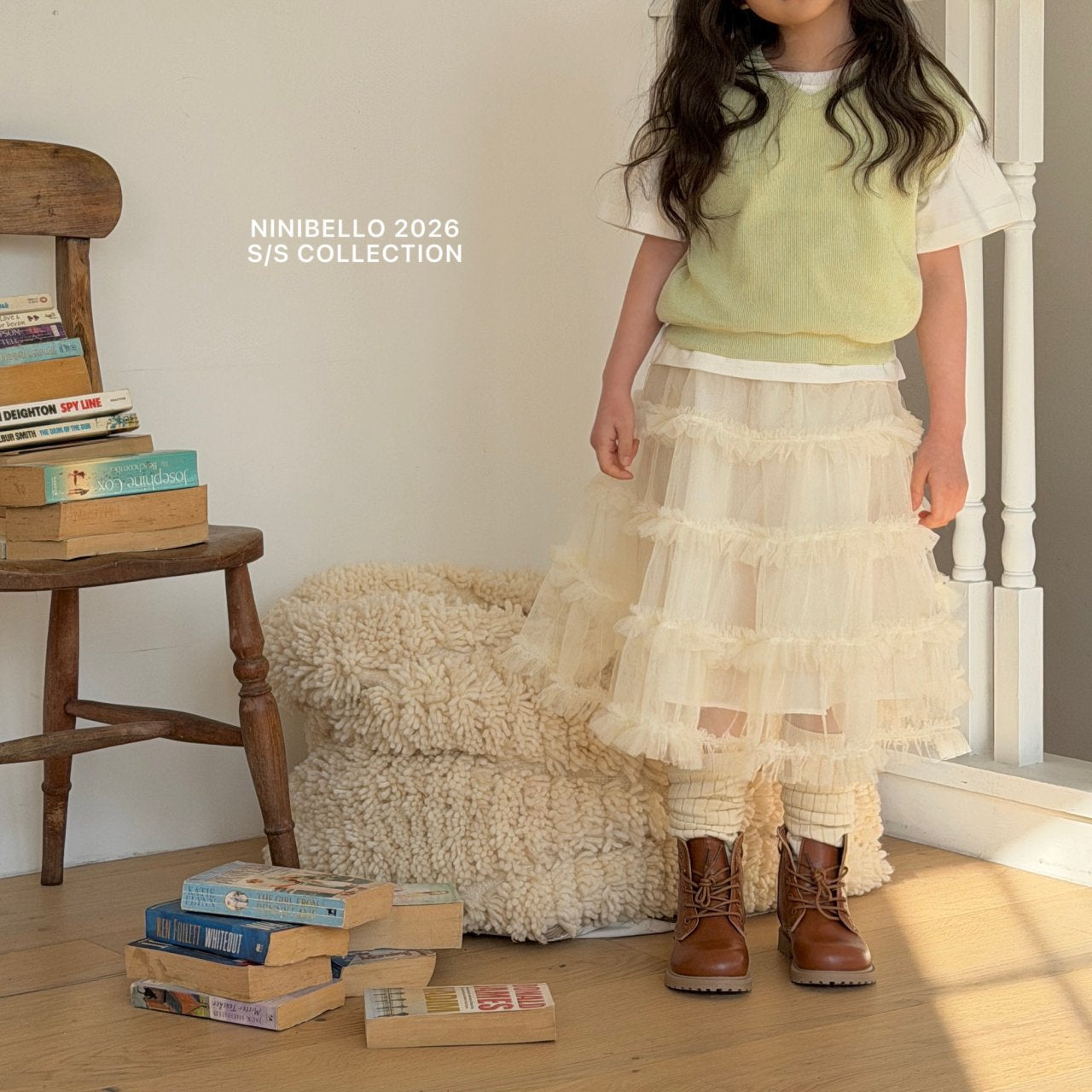 ninibello millefeuille sha skirt (80-130cm)