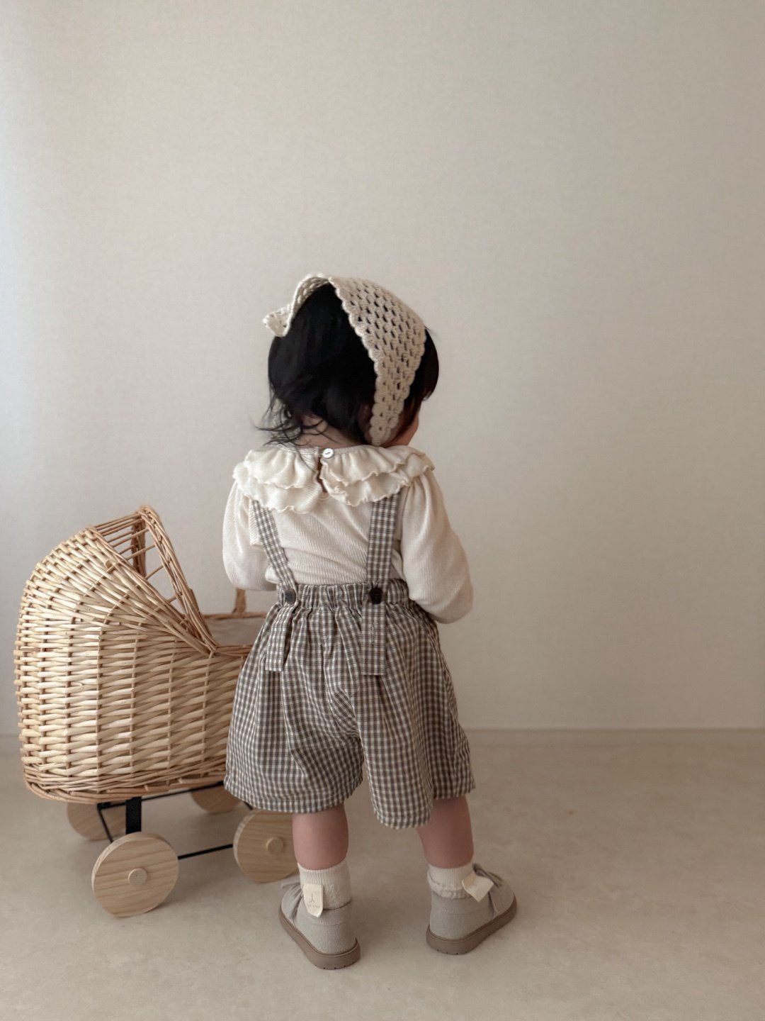 mimi market lucky suspender pants (75-90cm)