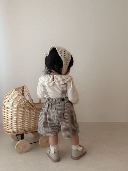 mimi market lucky suspender pants (75-90cm)