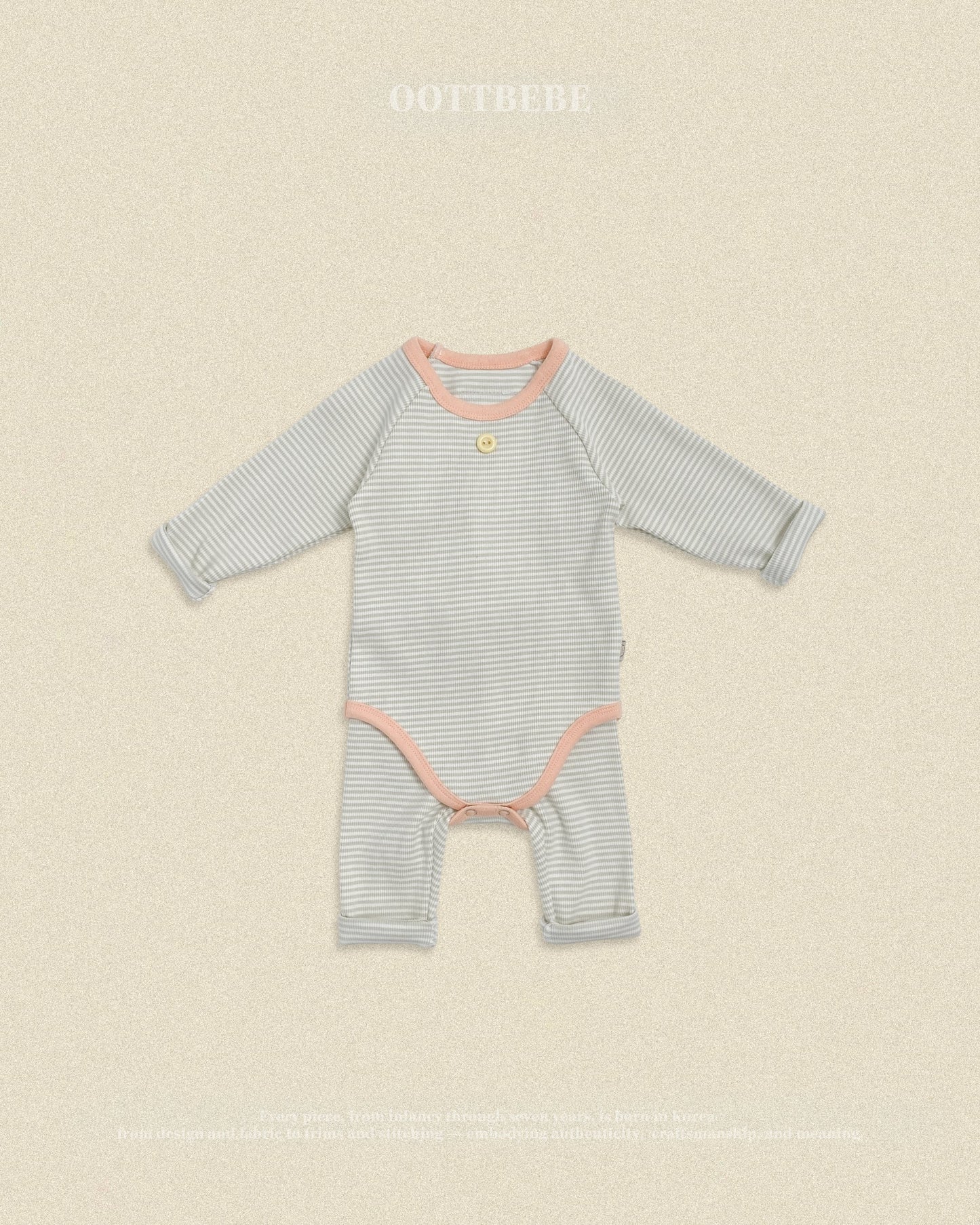oottbebe vanilla latte suits (0-12m)