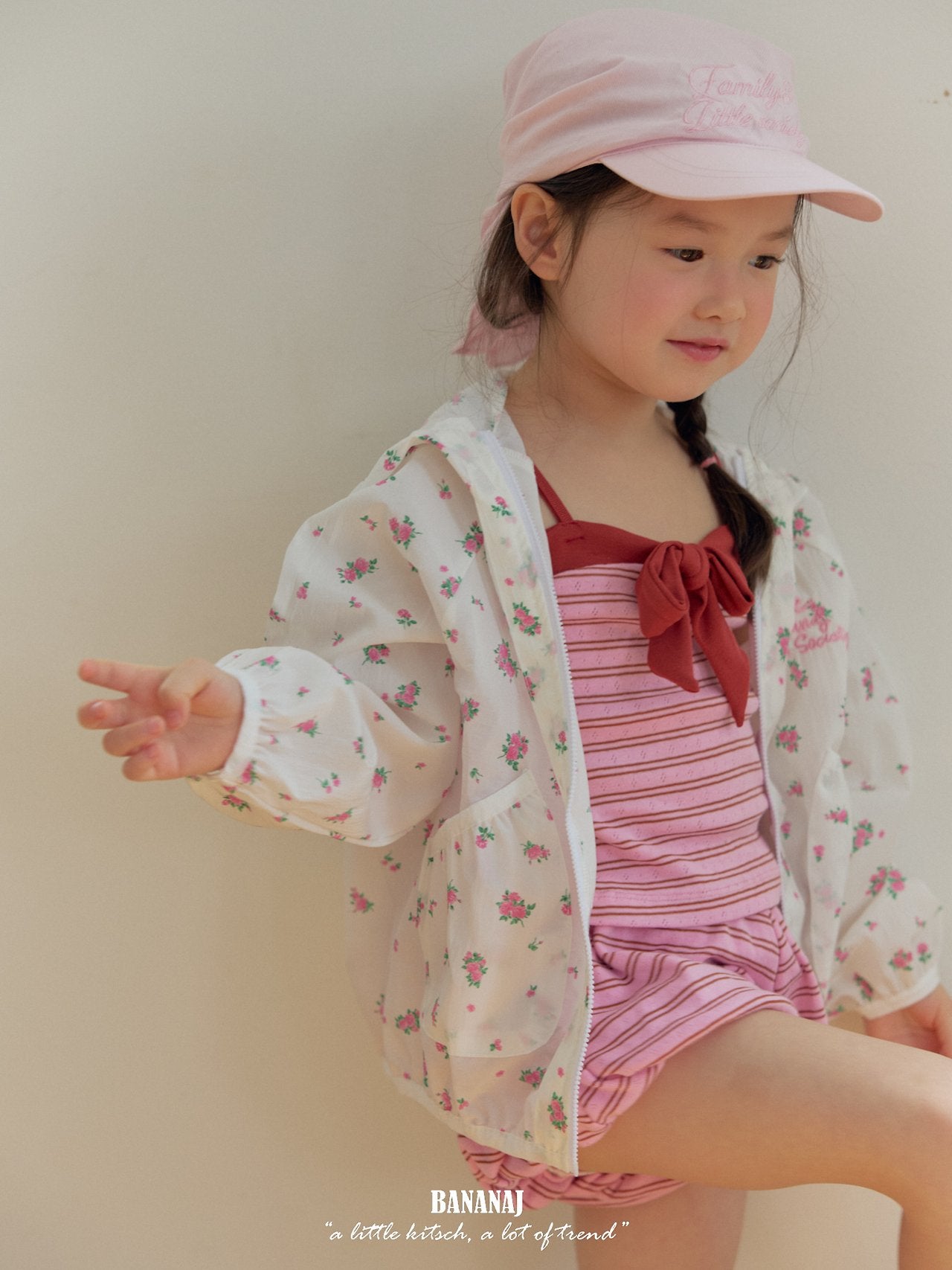BANANAJ pippi ribbon top (80-135cm)