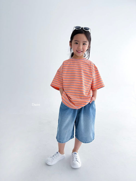 Dsaint 雙間線條紋Tee (80-148cm)